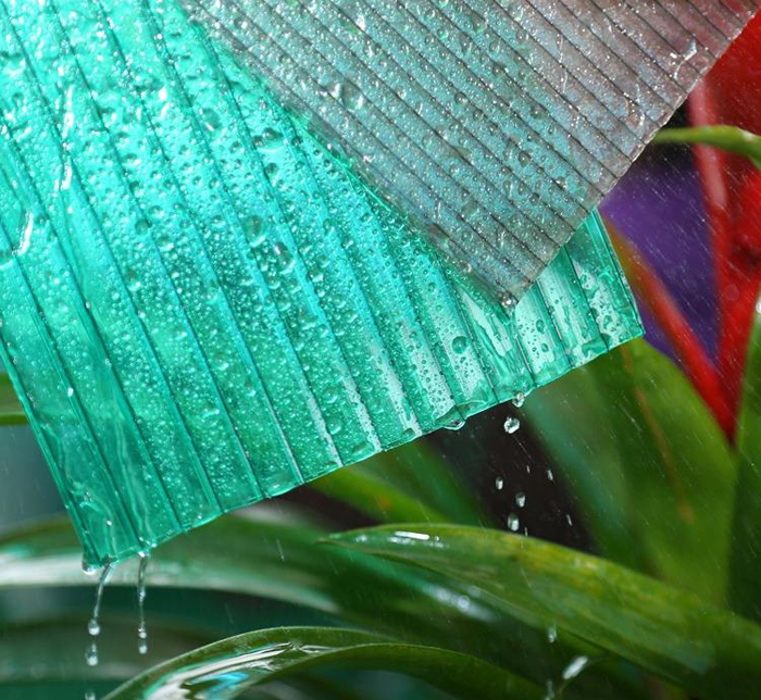 山东百克PC阳光板作为雨棚材料有哪些优势？