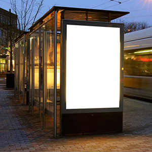 Shanghai City  Outdoor Advertising Light Box
